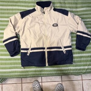 Men's Beige and Navy Jacket